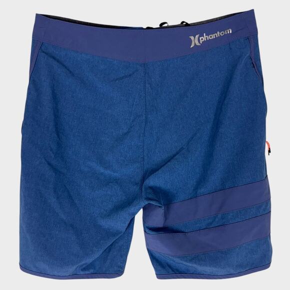 Hurley Phantom Mens Size 29 Blue Board Shorts Polyester - Picture 5 of 7